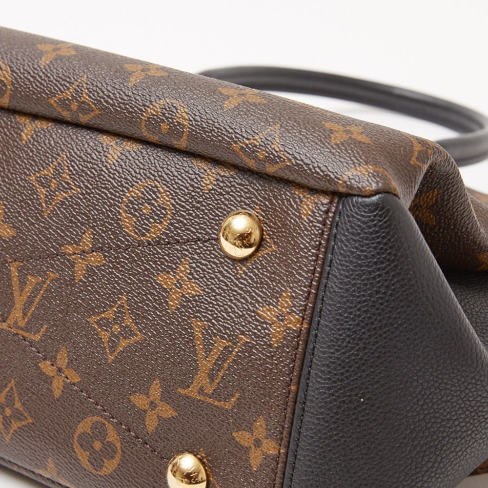 Louis Vuitton Pallas Monogram Noir Handbag Shoulder Bag - Picture 5 of 5